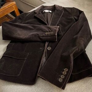 Calvin Klein velvet blazer